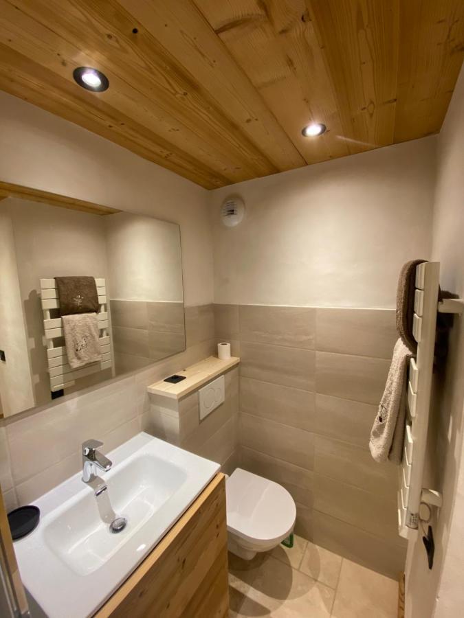 Studio Face Aux Pistes Praz-sur-Arly Bagian luar foto