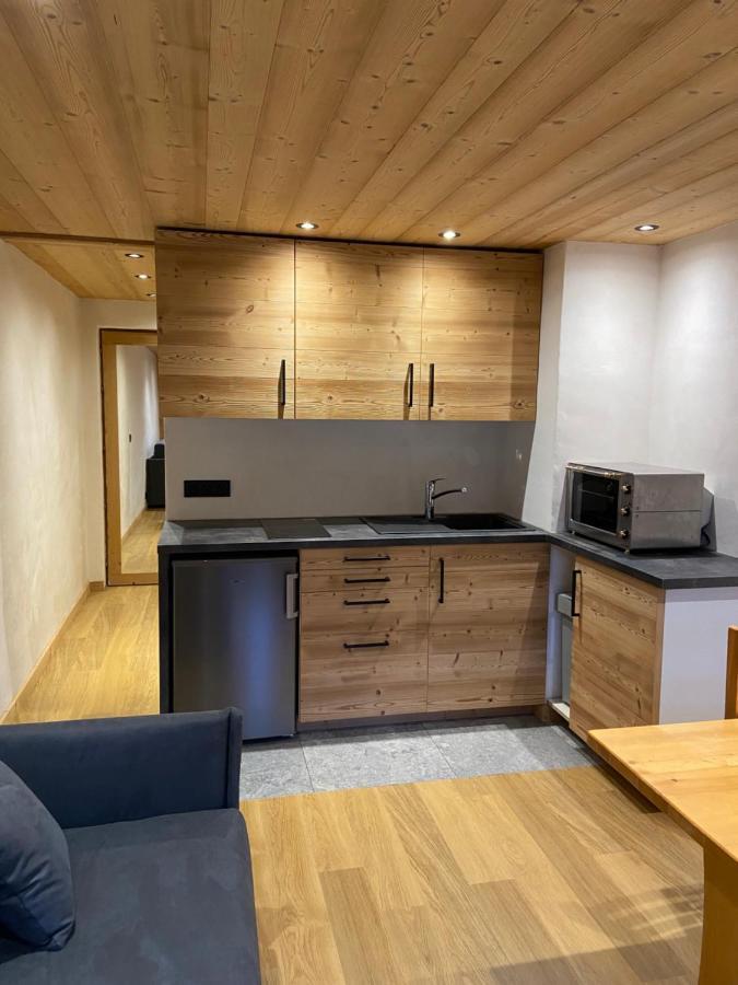 Studio Face Aux Pistes Praz-sur-Arly Bagian luar foto