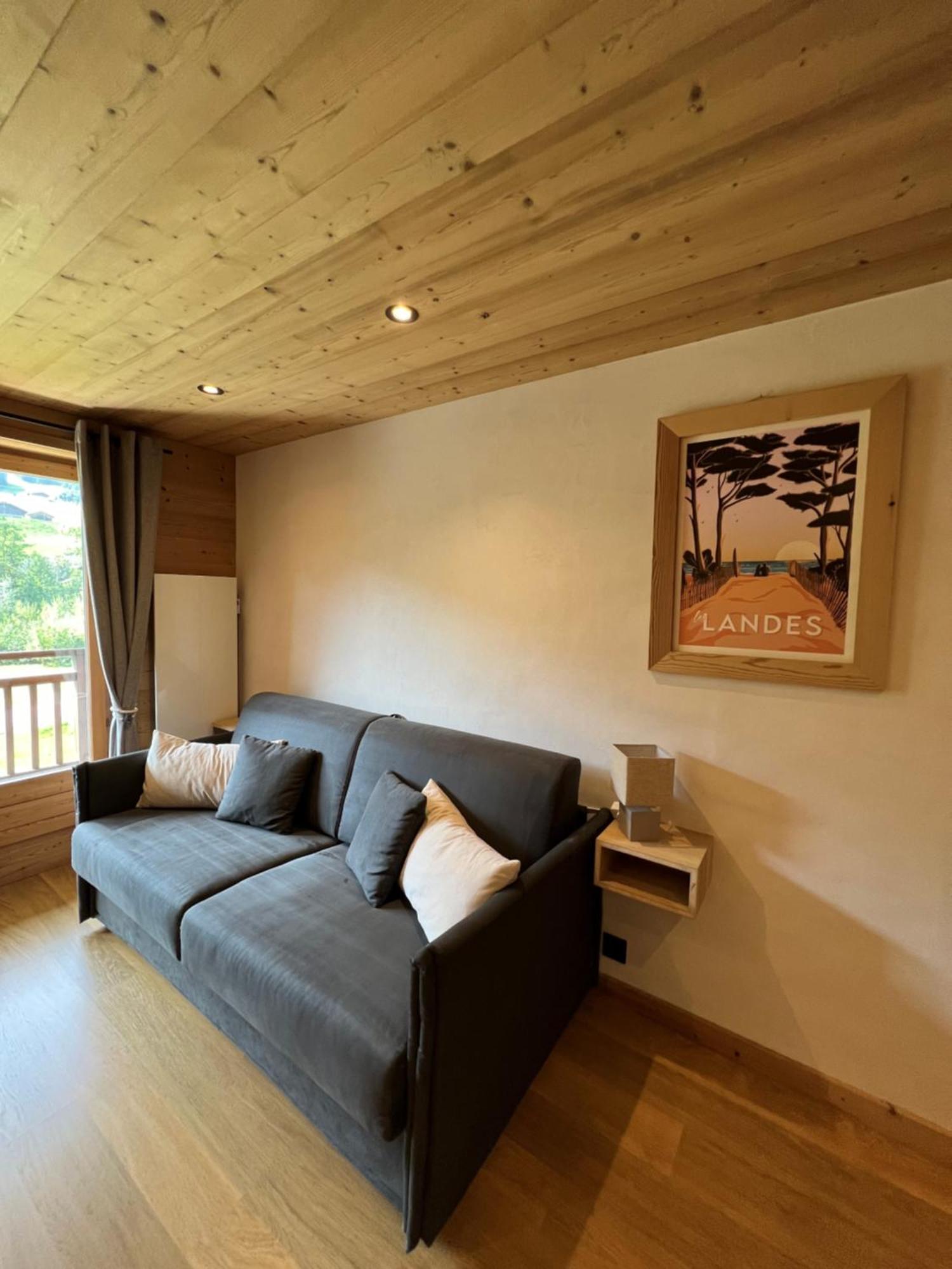 Studio Face Aux Pistes Praz-sur-Arly Bagian luar foto