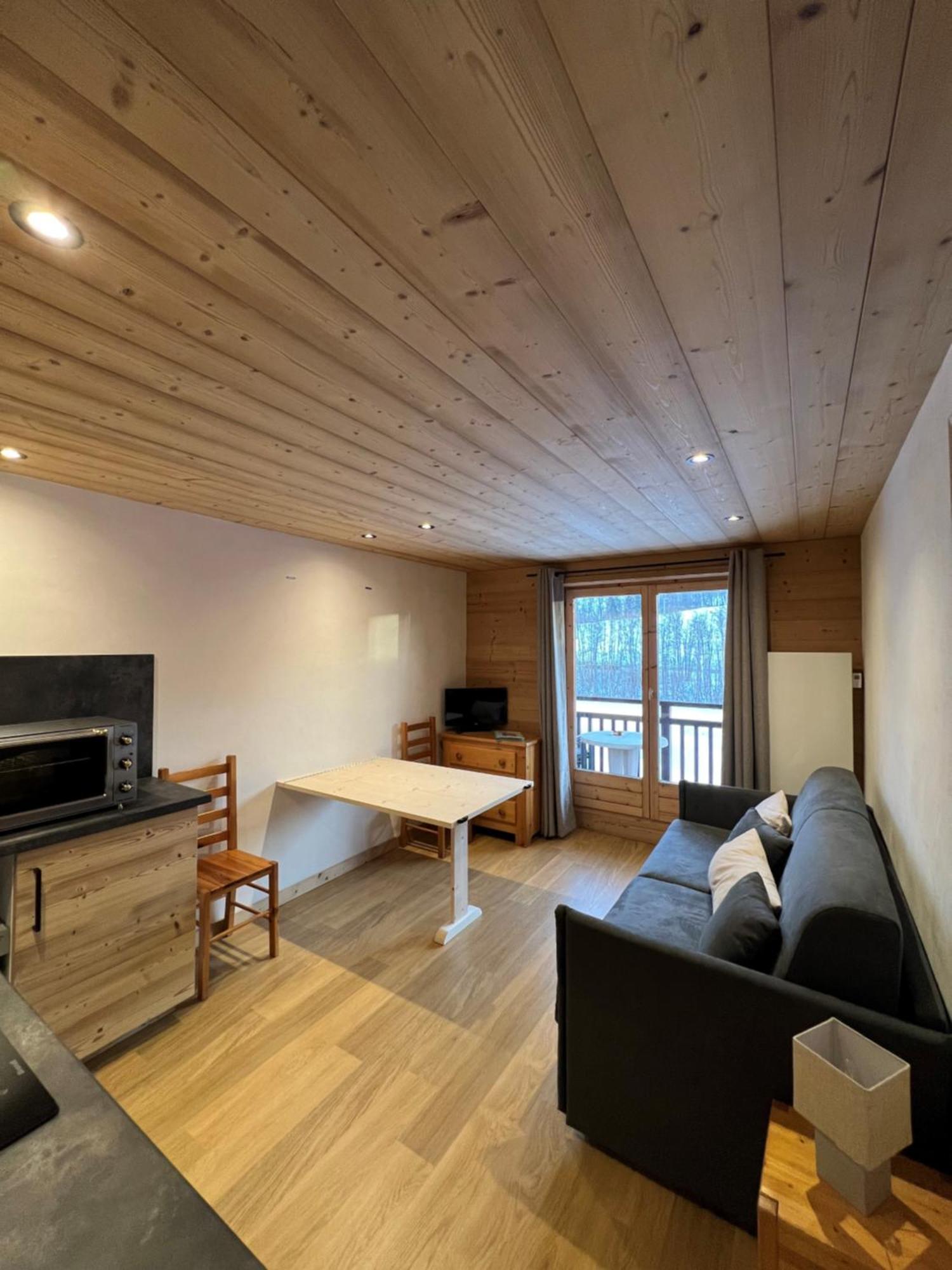 Studio Face Aux Pistes Praz-sur-Arly Bagian luar foto